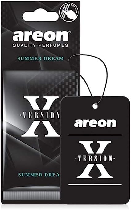 AREON X AXV09 Hanging Best Car Air Freshener Summer Dream Scent