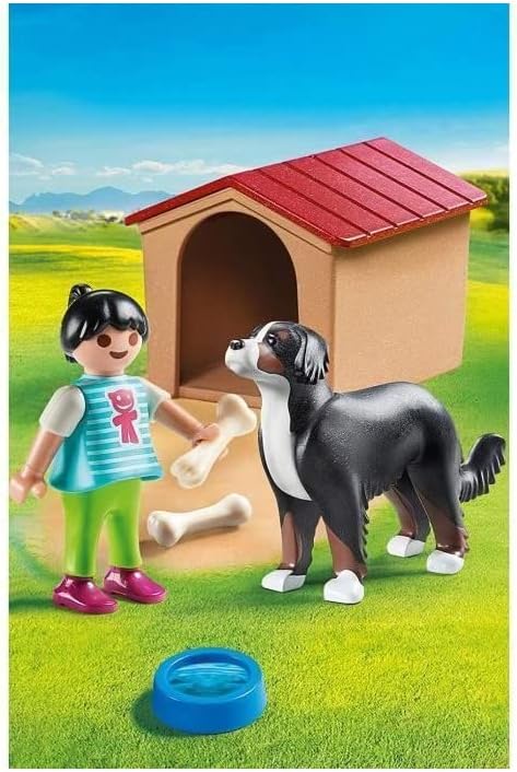 Playmobil Dog with Doghouse - A Fun Toy for Kids