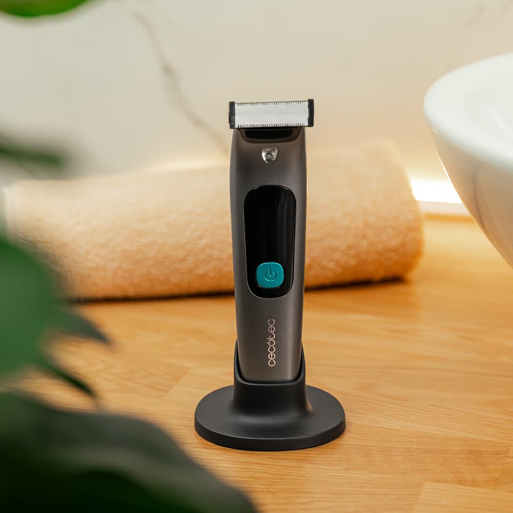 Cecotec PrecisionCare OneShave Screen IPX7 — 90 Min Cordless Shaver with Digital Display