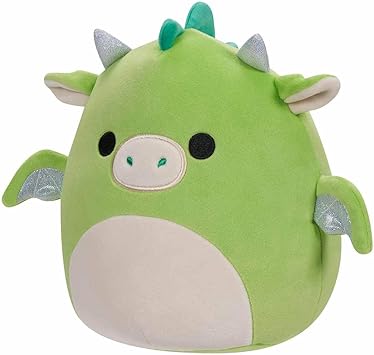 SQUISHMALLOWS LITTLE PLUSH 7.5 Inch Dragon Toy - Green