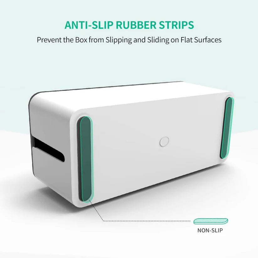 UGREEN Cable Management Box – Safe & Stylish Organizer