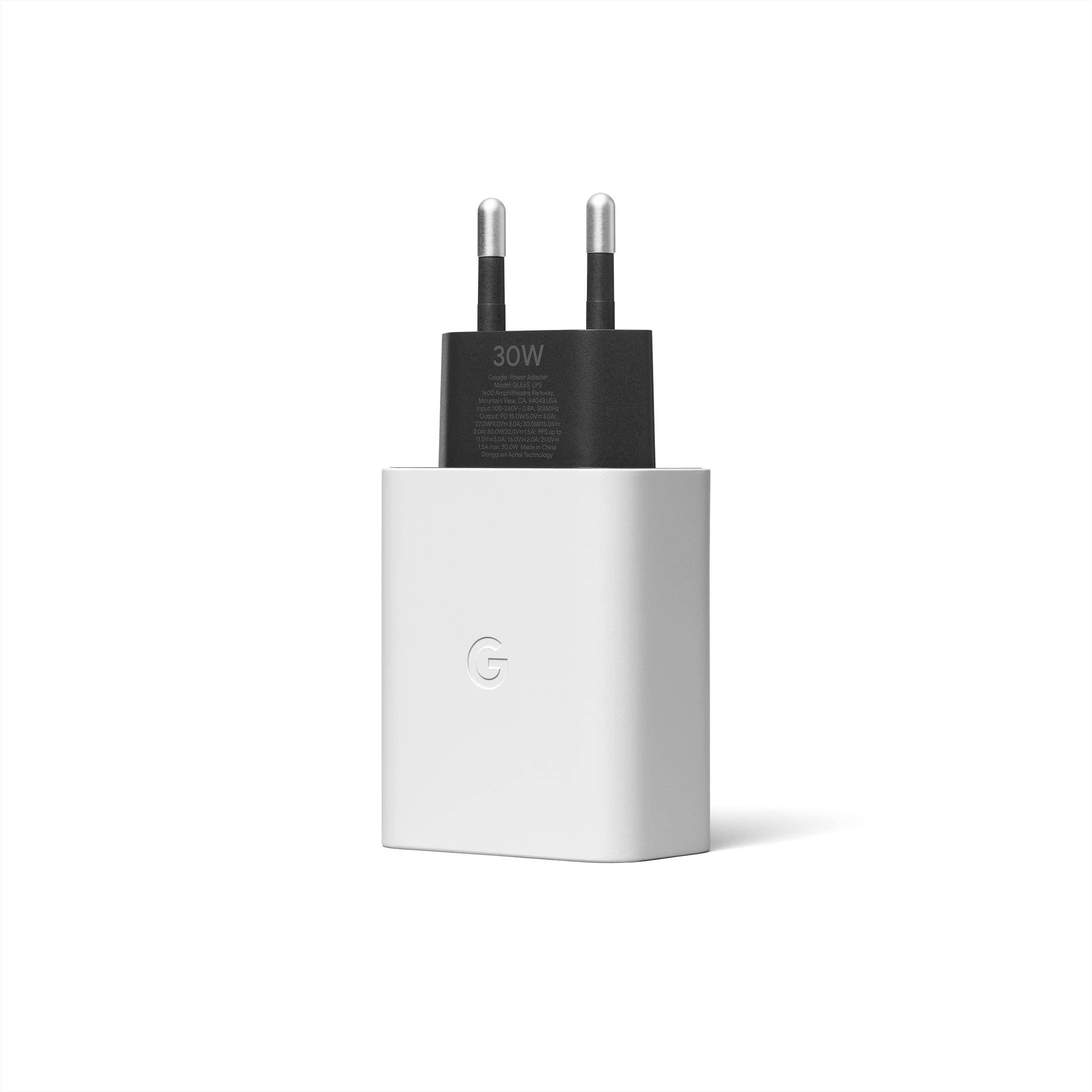 Google 30W USB C Charger PD QC 3.0 Fast Charger - White