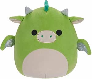 SQUISHMALLOWS LITTLE PLUSH 7.5 Inch Dragon Toy - Green