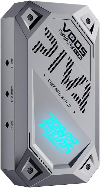 PIVA VD05 Capture Card (Live Streaming 4K 60Hz)