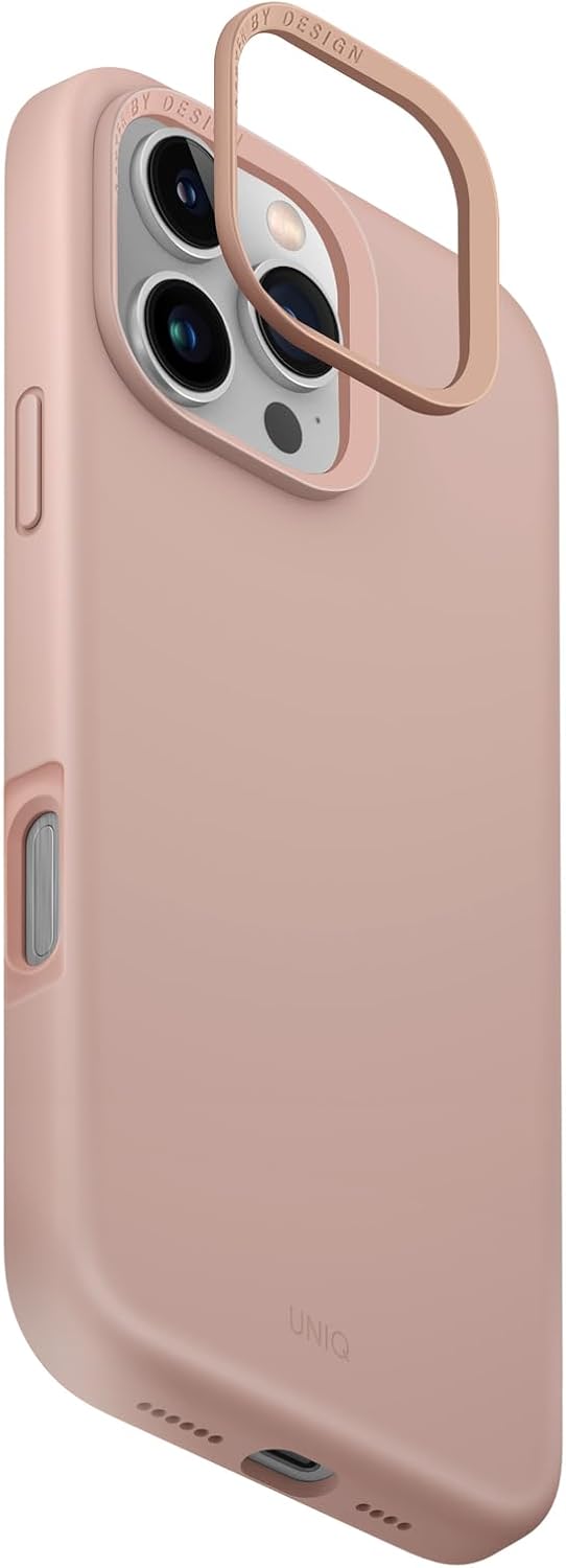 UNIQ HYBRID iPhone 16 Pro MagClick LINO HUE Case – Blush