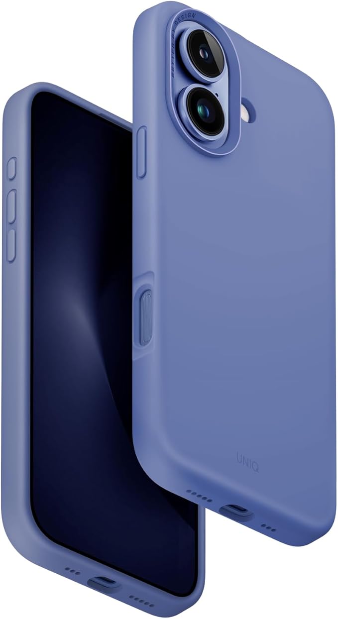 UNIQ HYBRID IPHONE 16 (2024) 6.1 MAGCLICK CHARGING LINO HUE - PEARL BLUE