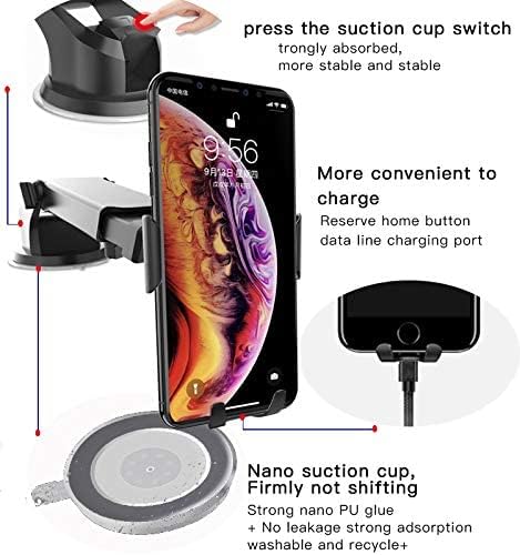 Yesido C44 Car Phone Holder - 360° Rotation Auto Clip