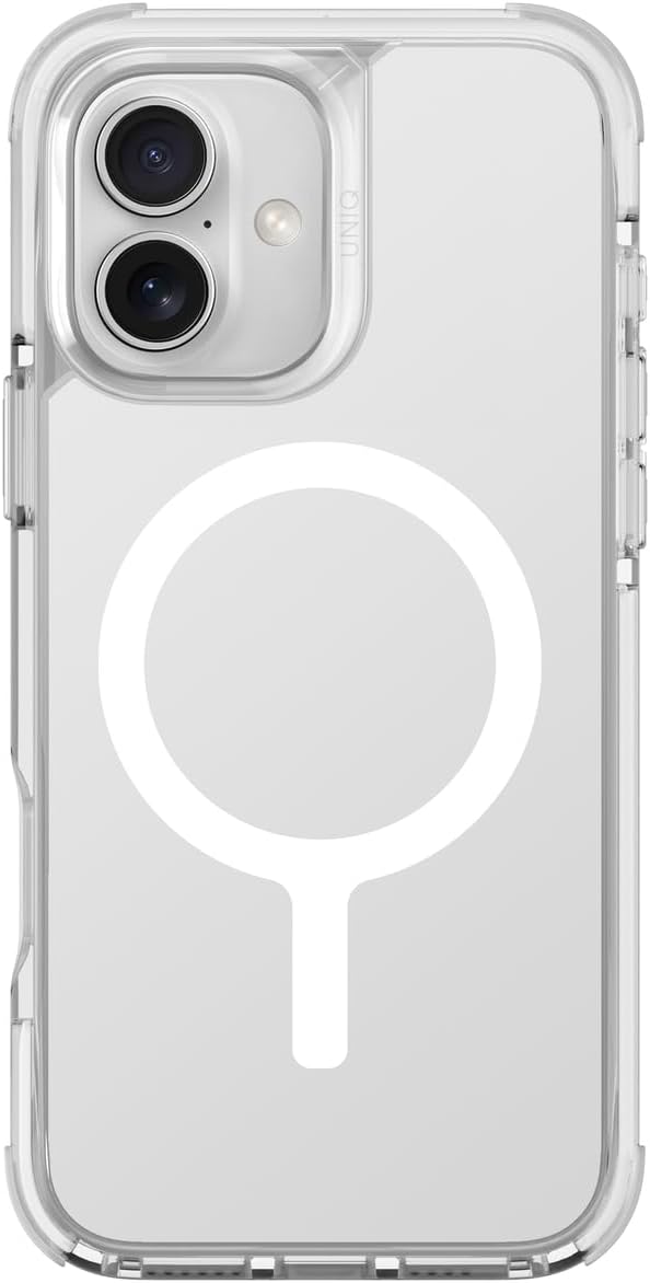 UNIQ HYBRID IPHONE 16 PRO (2024) 6.3 MAGCLICK CHARGING COMBAT (LUMINOUS) - LUME-WHITE