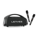 Lenyes S873 400W Party Bluetooth Speaker – Dual Wireless Mics