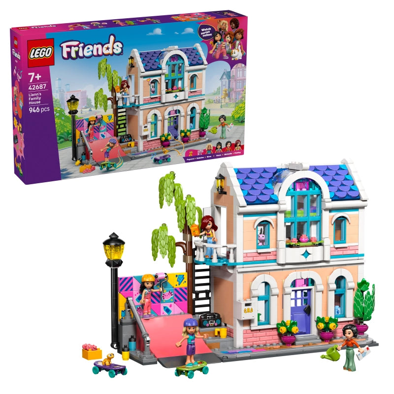 LEGO Friends منزل ليان العائلي 42687 – 946 قطعة