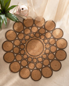 Alsace Round Pinned Rug - Madame Coco JO