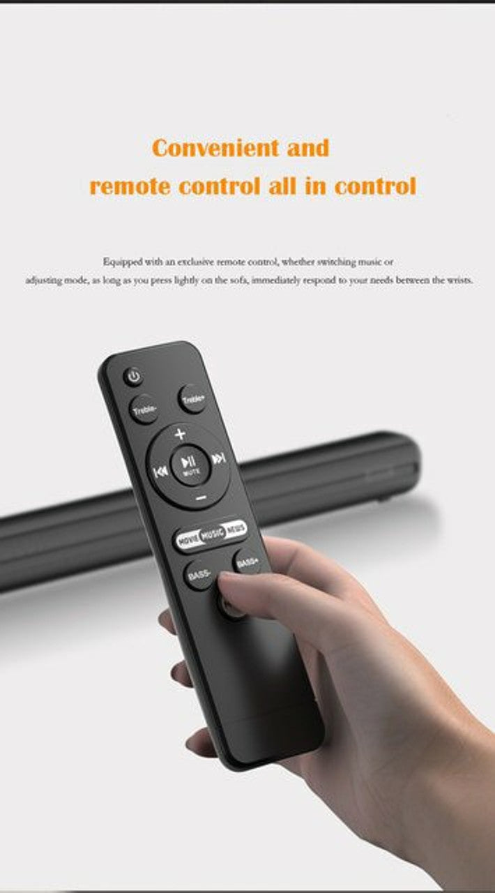 Awei Soundbar Wireless Surround Bluetooth / Home Sound Box System Convenient WITH Remote Control