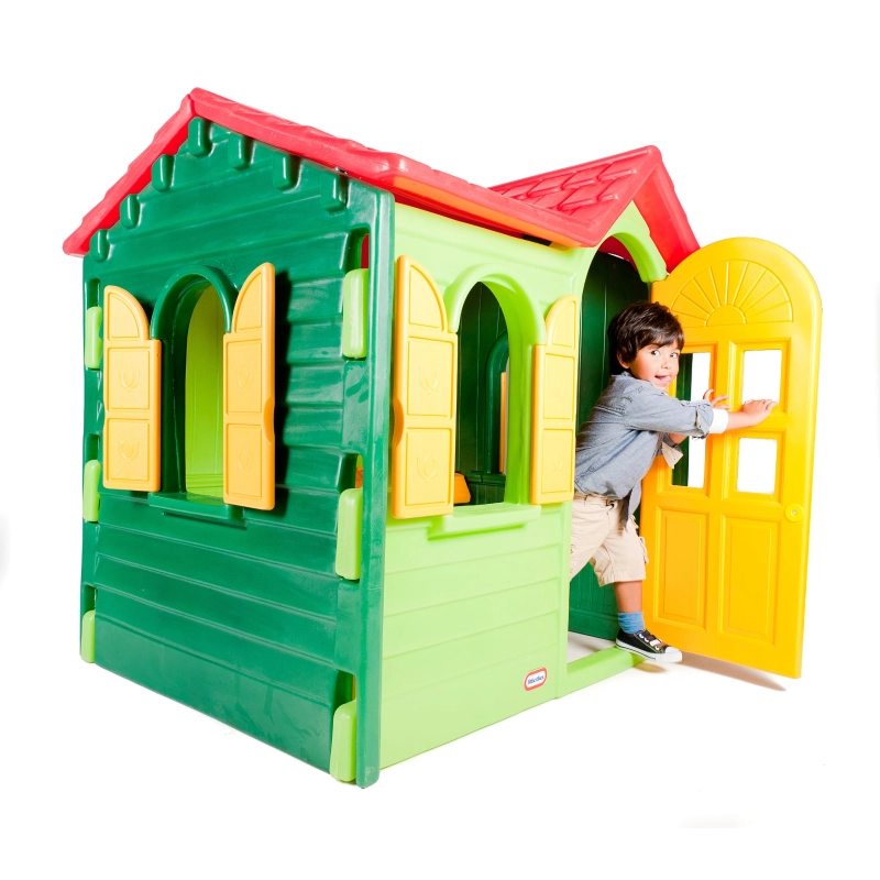 Little Tikes Country Cottage – Green | Kids Outdoor Play House