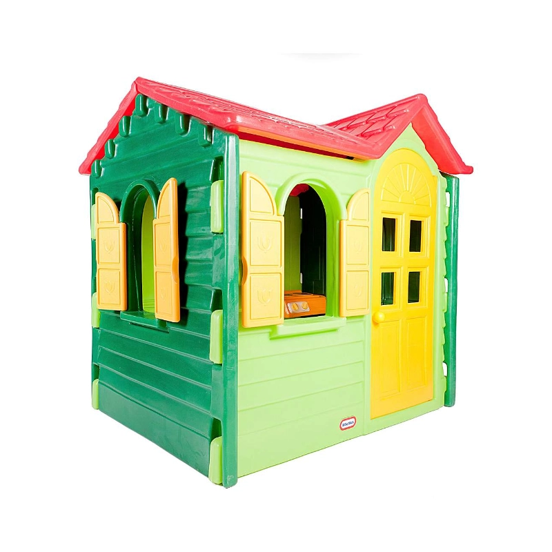 Little Tikes Country Cottage – Green | Kids Outdoor Play House