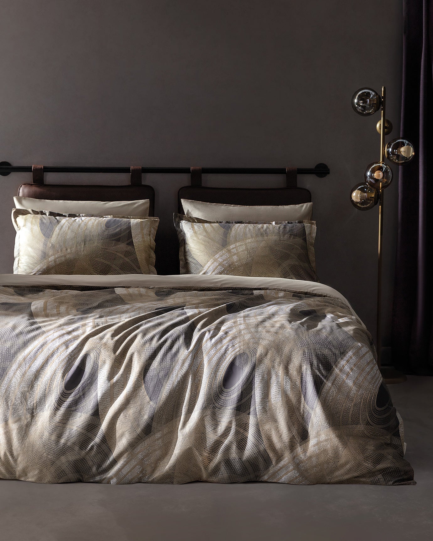 Lena King Size  Luxury Satin Duvet Cover Set - Madame Coco JO