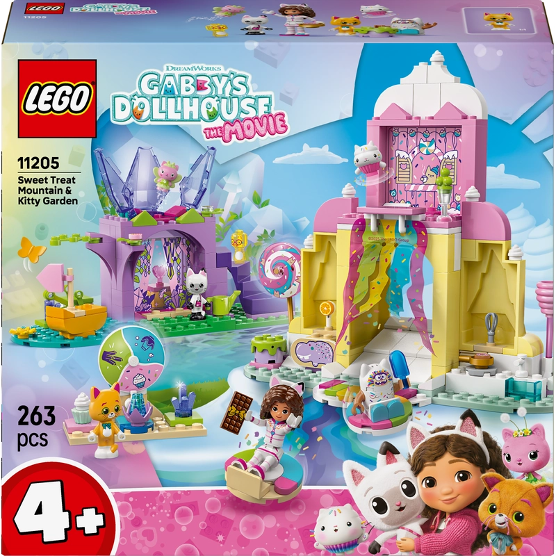 LEGO Gabby جبل الحلويات 11205 – 263 قطعة