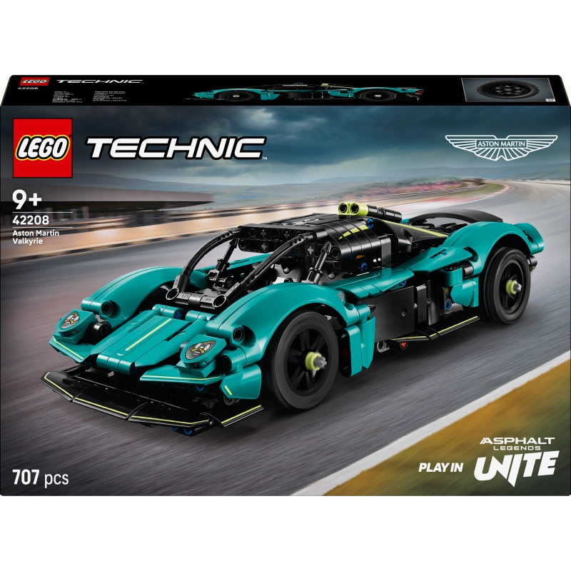 LEGO Technic Aston Martin Valkyrie – 707 Pieces | Set 42208