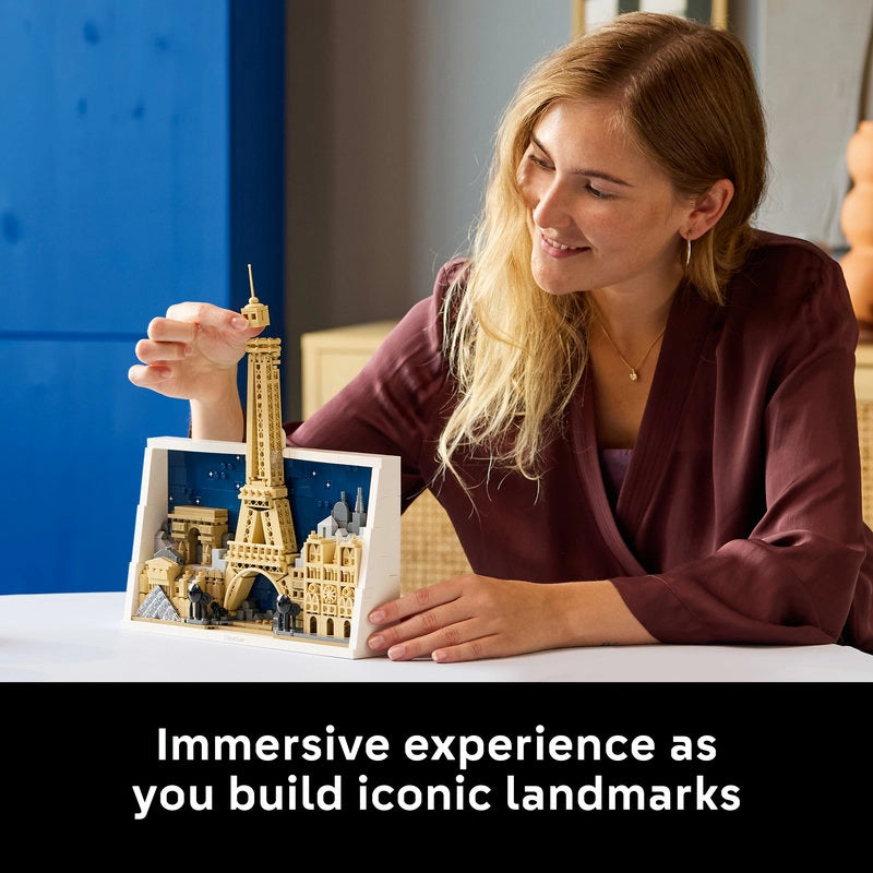 LEGO Architecture Paris – City of Love (21064) | 958-Piece Building Set