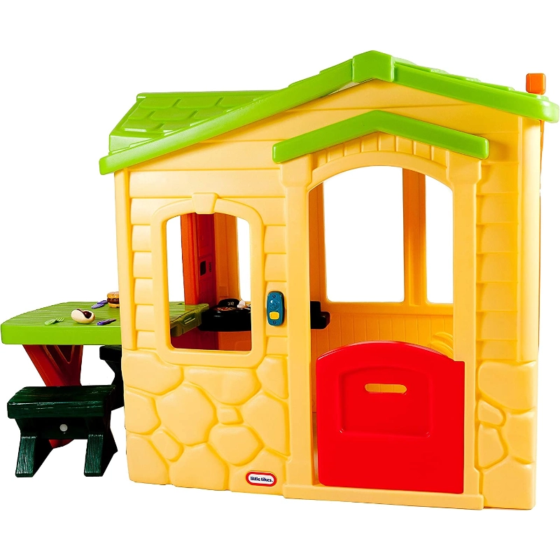 Little Tikes Picnic on the Patio Playhouse – Nature Colors | Kids Outdoor Play House