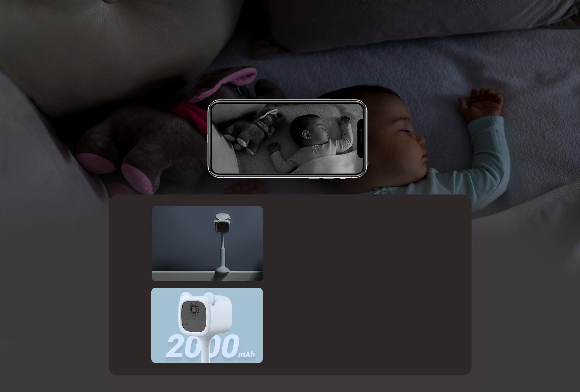 EZVIZ Battery-Powered Baby Monitor