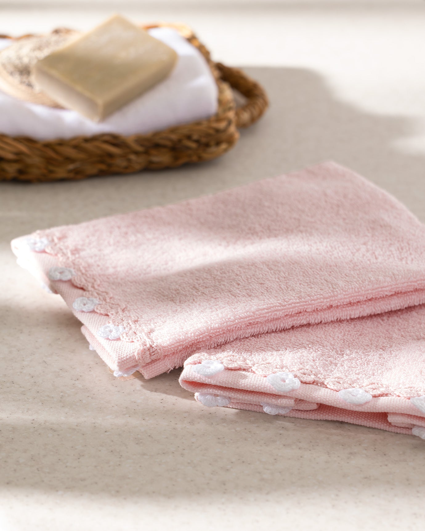Jeanne 2 Pack Hand Towel - Madame Coco JO