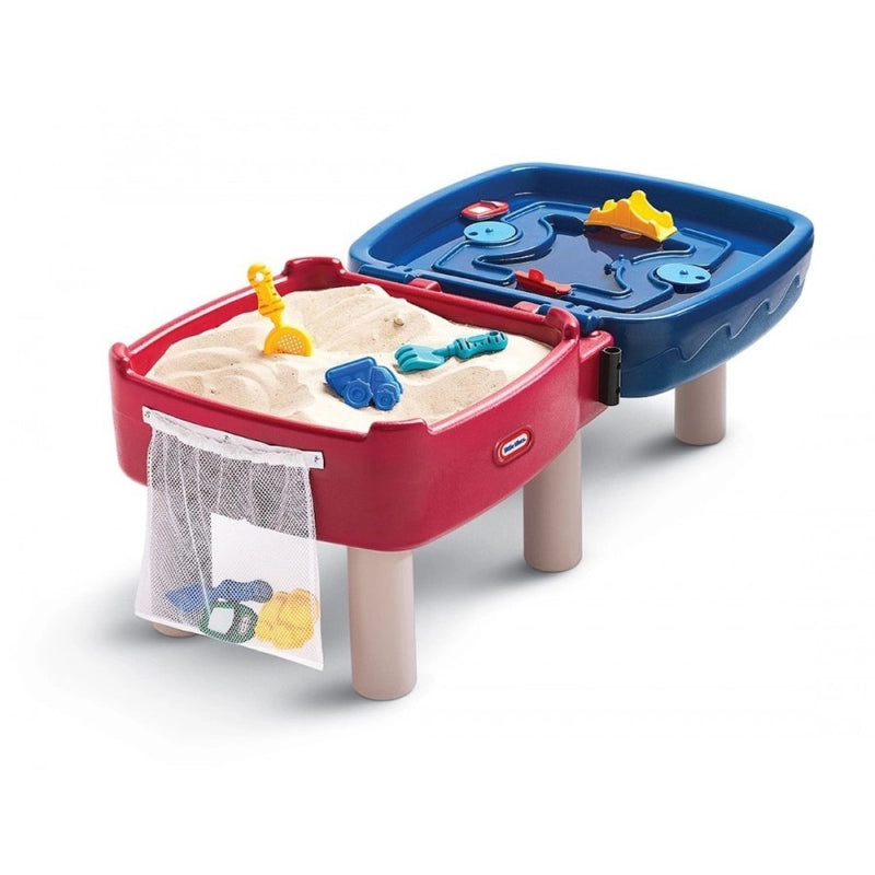 Little Tikes Easy Store Sand & Water Table – 2-in-1 Kids Outdoor Play Table