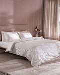 Aulne Double Sıze Embroıdery Duvet Cover Set