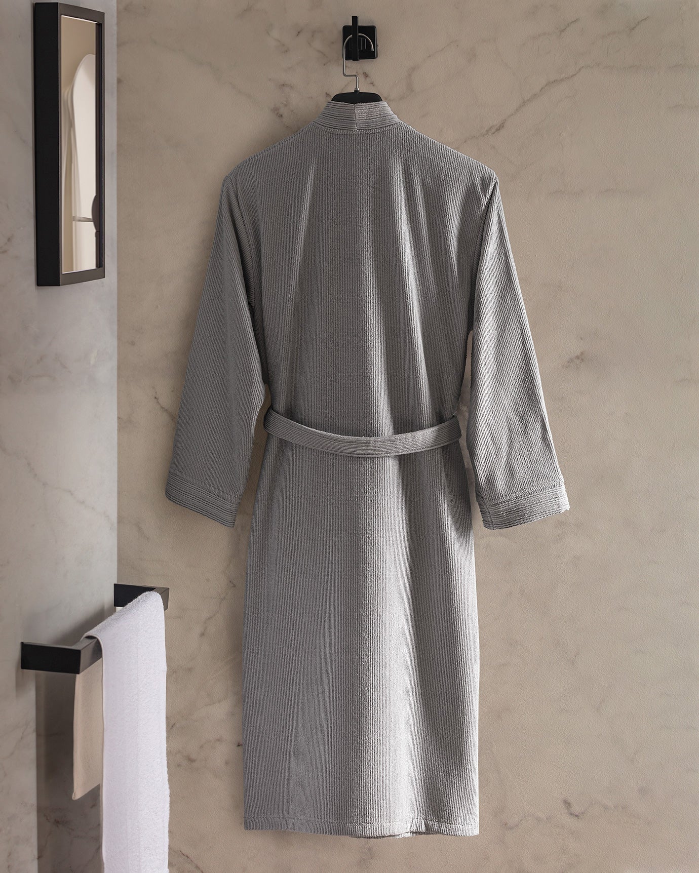 Stripe Kimono Unisex Bornoz - Madame Coco JO