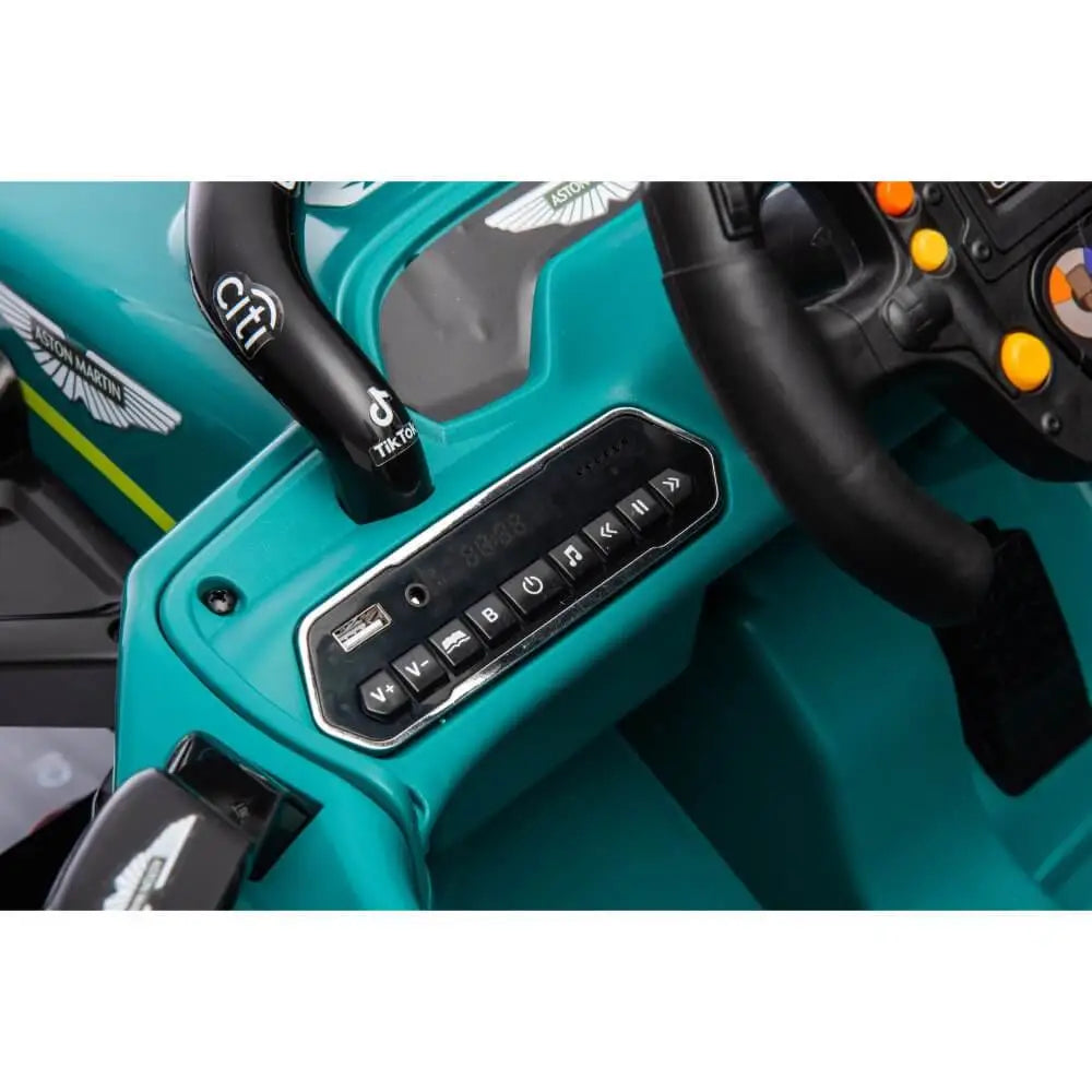 Aston Martin AMR23 F1 Go-Kart – Electric Ride-On for Kids