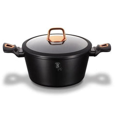 Berlinger Haus Casserole 28cm with Lid – Black Rose