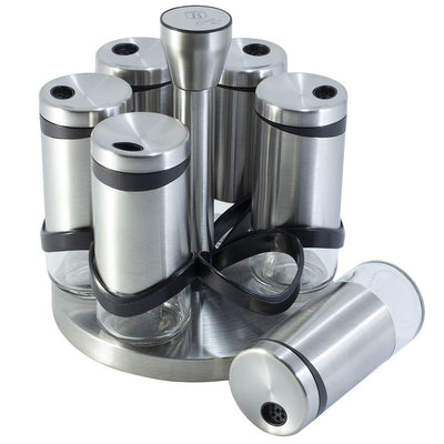 Berlinger Haus 7-Piece Spice Set – Durable Steel Design