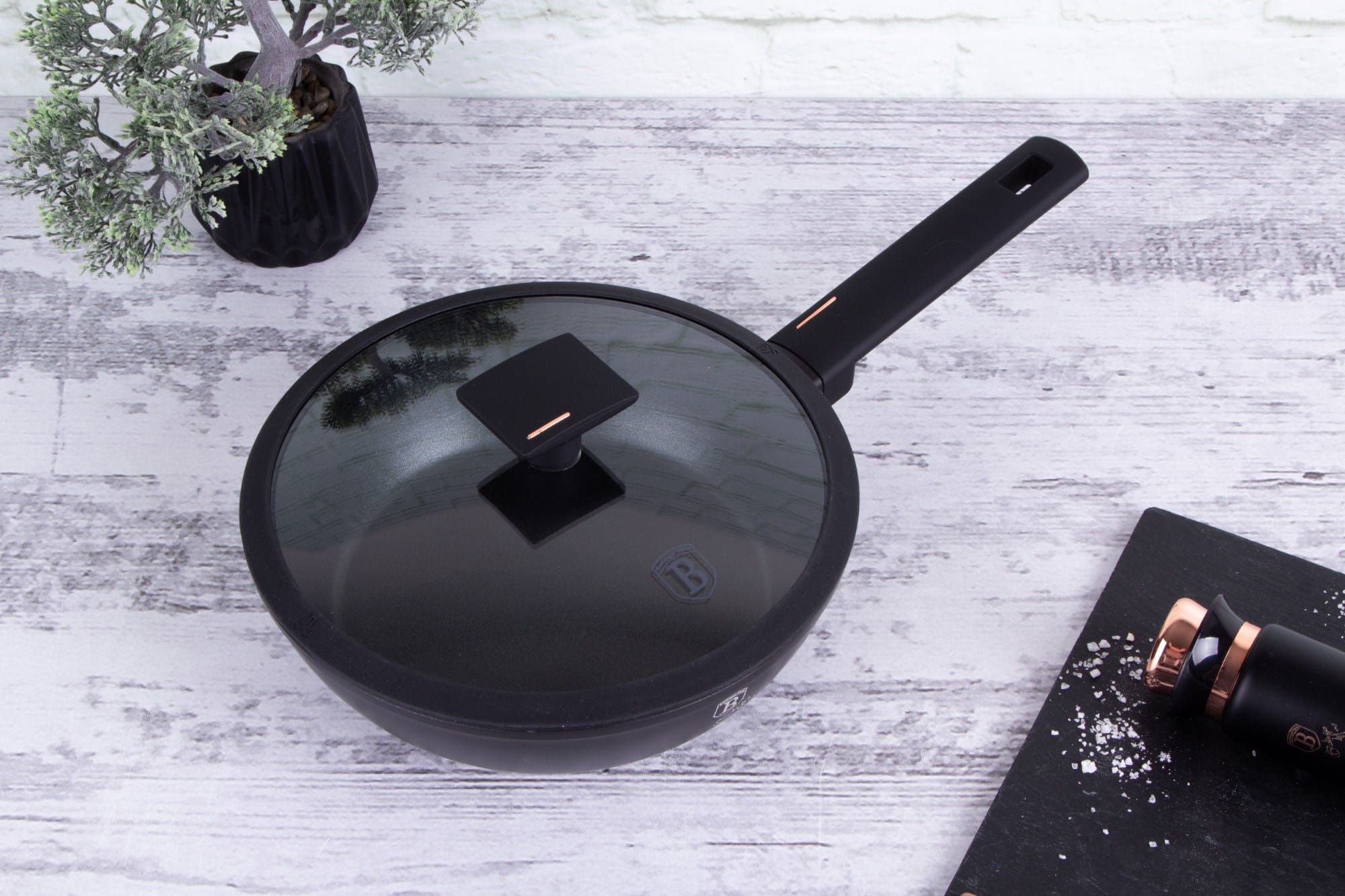 Berlinger Haus 24cm Deep Pan with Lid - Monaco
