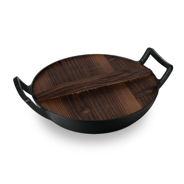 Berlinger Haus Cast Iron 30cm Deep Pan with Lid