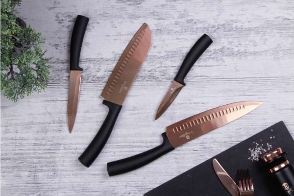 Berlinger Haus 4-Piece Knife Set – Rose Gold