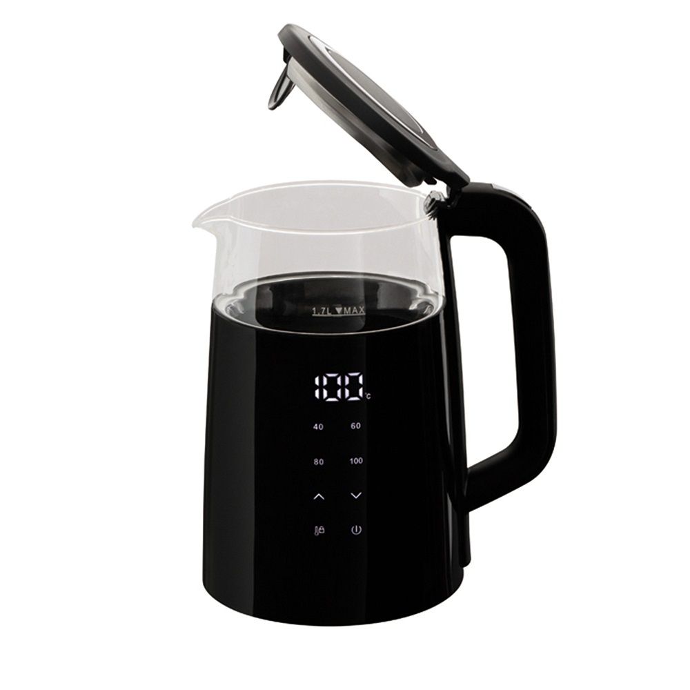 Berlinger Haus 1.7L Digital Electric Kettle - Matte Black