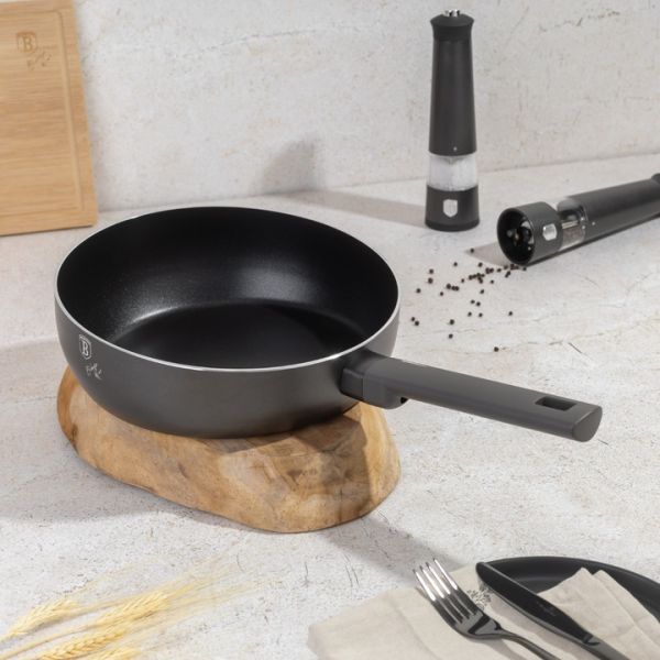 Berlinger Haus 26cm Deep Frying Pan – Anthracite