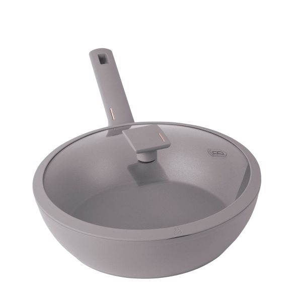 Berlinger Haus 28cm Deep Frying Pan with Lid – Healthy Cooking