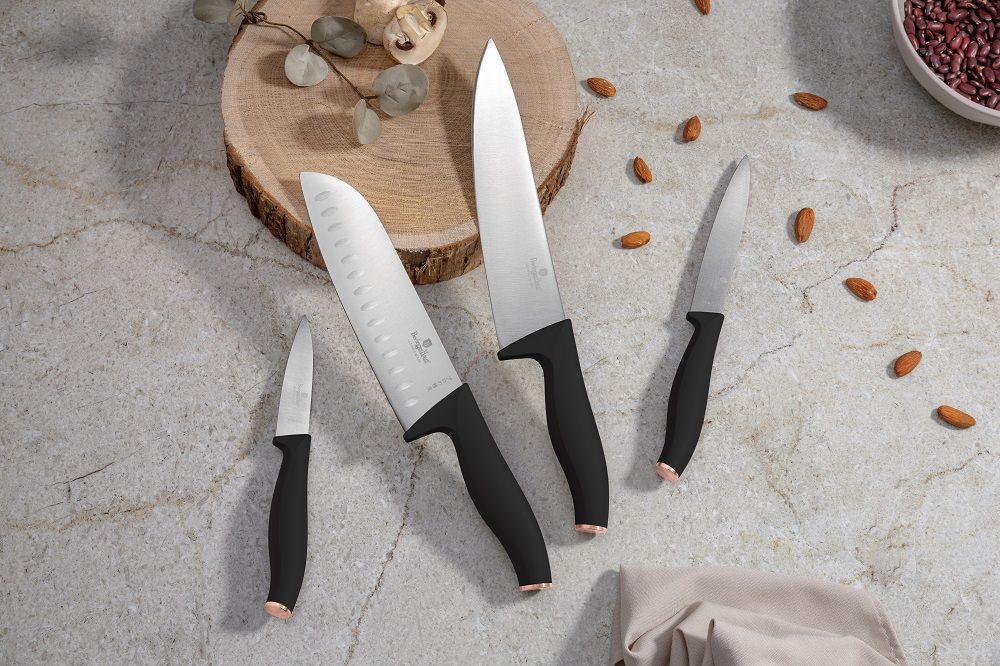 Berlinger Haus 4-Piece Knife Set - Rose Gold