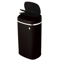Berlinger Haus 58L Motion Sensor Trash Bin - Matte Black