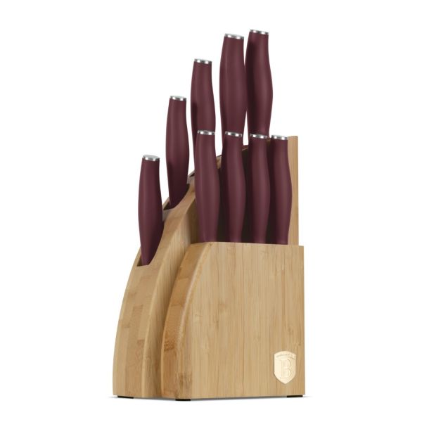 Berlinger Haus 10-Piece Knife Set with Stand - Leonardo