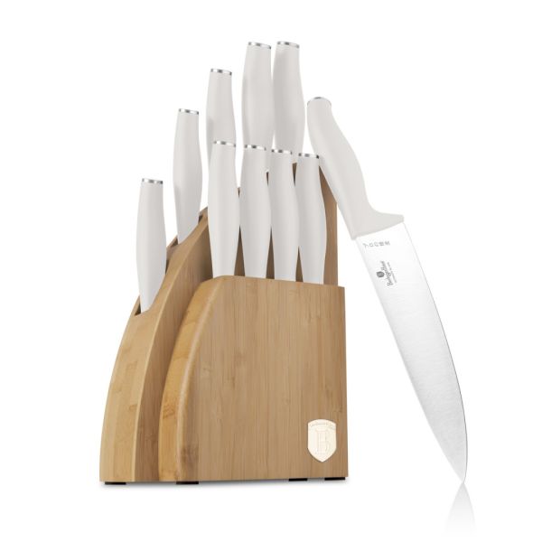 Berlinger Haus 10-Piece Knife Set with Stand - Sahara