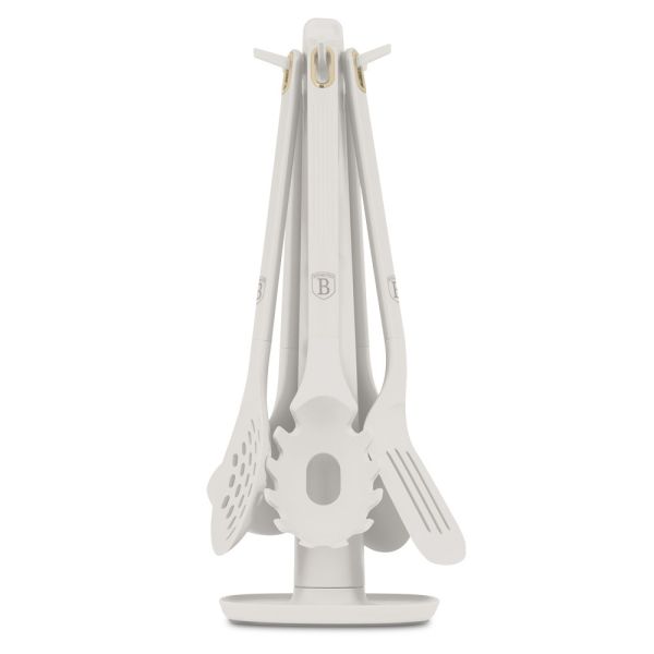 Berlinger Haus 6-Piece Kitchen Utensil Set with Stand - Sahara