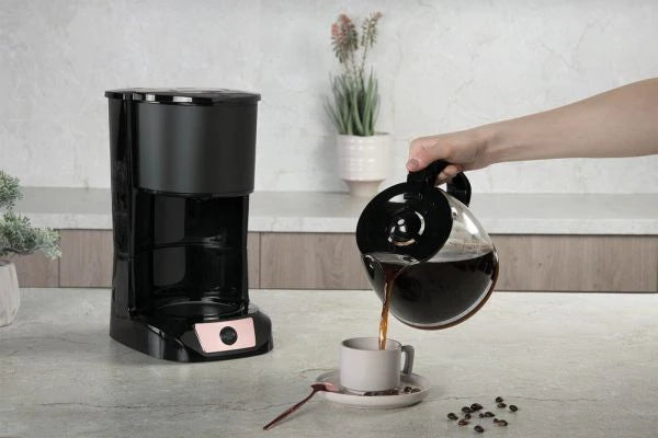 Berlinger Haus 1.5L Electric Coffee Maker – Black-Rose