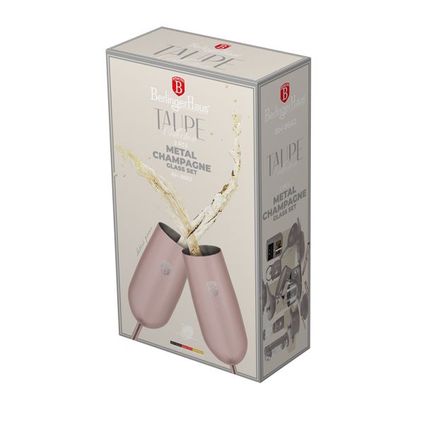Berlinger Haus 2-Piece Steel Cups Set 550ml - Top