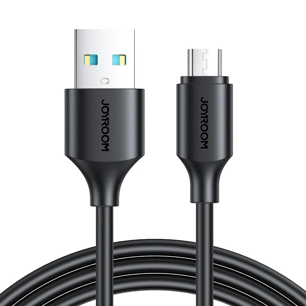 Joyroom 2.4A USB-A to Micro Fast Charging Data Cable - black