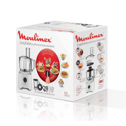Moulinex Easy Force Multi-Functional Food Processor 700W - 25 Functions