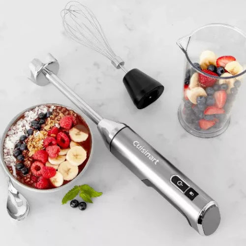 Cuisinart Cordless Hand Blender 300W - Immersion Blender with Chopper & Whisk