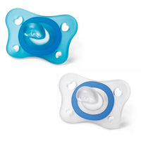 Chicco Mini Soft Boy 2-6M 2PCS C Lightweight Pacifier - Blue