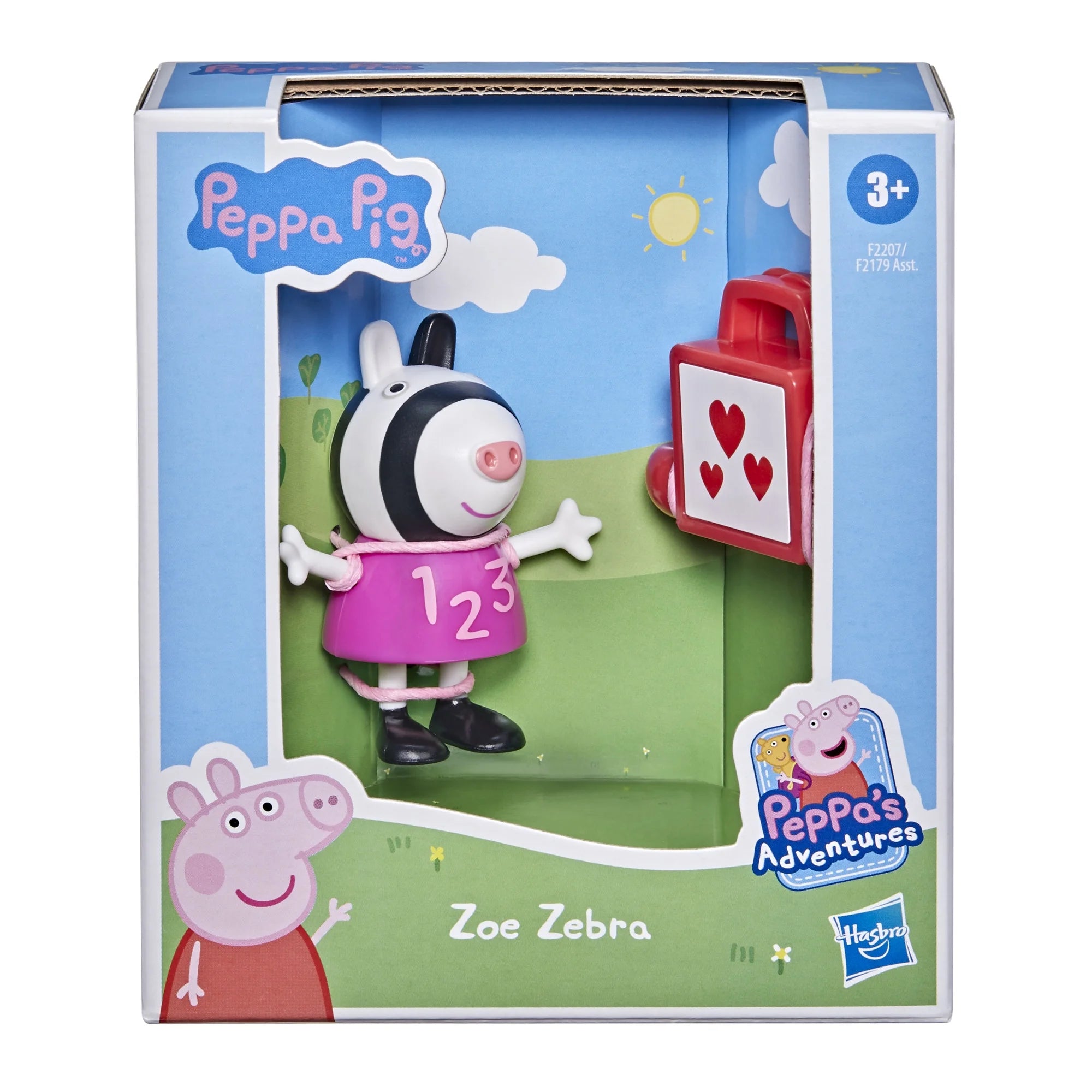 Hasbro Pep Peppas Fun Friends Figures Peppa Pig Zoe Zebra