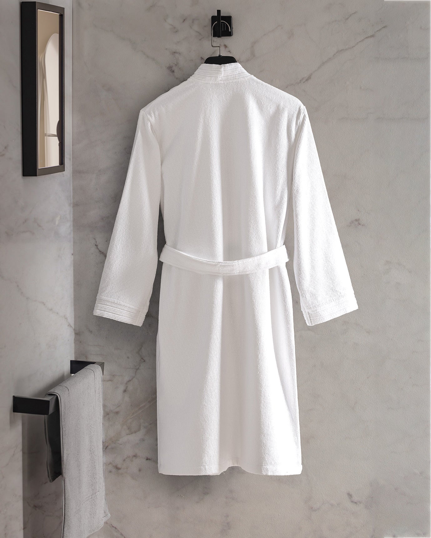 Stripe Kimono Unisex Bornoz - Madame Coco JO